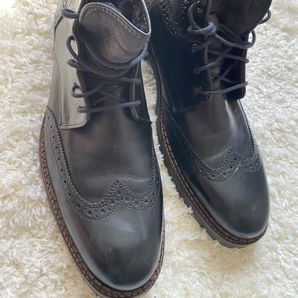 Johnston and Murphy JENNINGS SHEARLING BOOTS